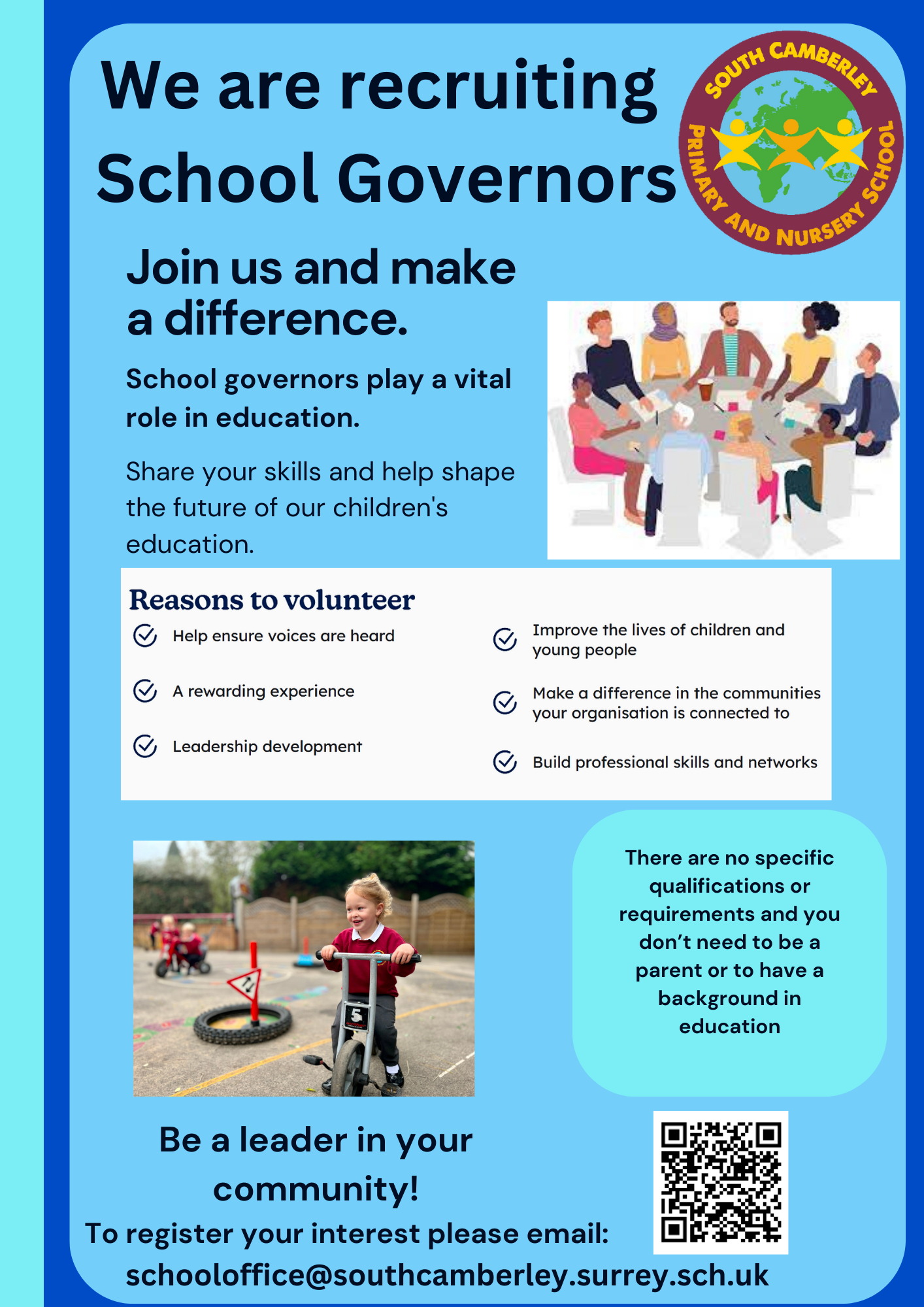South Camberley Primary And Nursery Governors South Camberley Primary And Nursery Governors
